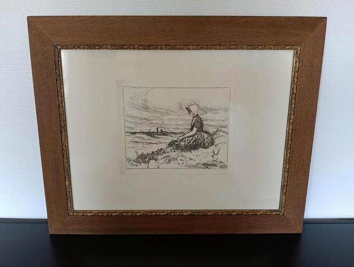 Gustave Flasschoen (1868-1940), Antiek en Kunst, Kunst | Etsen en Gravures, Ophalen of Verzenden