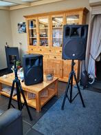 Discobar boxen met statief zo goed als nieuw, Audio, Tv en Foto, Luidsprekerboxen, Ophalen of Verzenden, Zo goed als nieuw