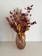 Droogbloemen met vaas, Huis en Inrichting, Ophalen, Zo goed als nieuw