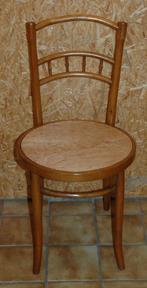 Gebogen houten stoel ZELDZAAM VINTAGE MODEL, Ophalen