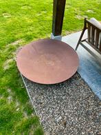Cortenstaal vuurschaal 120cm, Tuin en Terras, Vuurschalen, Ophalen, Zo goed als nieuw
