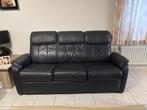 Sofa 3-zit + 1-zit, Huis en Inrichting, Zetels | Zetels, Ophalen, Gebruikt, Rechte bank, Leer