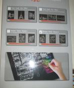 Scratch set , met 3 tekeningen in doos , nieuwe staat, Ophalen of Verzenden, Nieuw, Materiaal