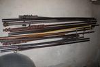 Lot de barres de rideaux et accessoires, Maison & Meubles, Enlèvement, Utilisé, Bois