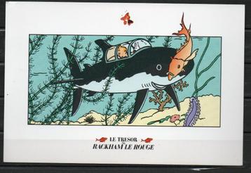 Carte postale : Tintin - Le trésor de Rackham le Rouge beschikbaar voor biedingen