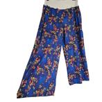 Wijde broek blauw XXL, Kleding | Dames, Broeken en Pantalons, Maat 46/48 (XL) of groter, Zo goed als nieuw, Lang, Verzenden