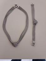 Ensemble en argent véritable., Bijoux, Sacs & Beauté, Colliers, Enlèvement ou Envoi, Comme neuf