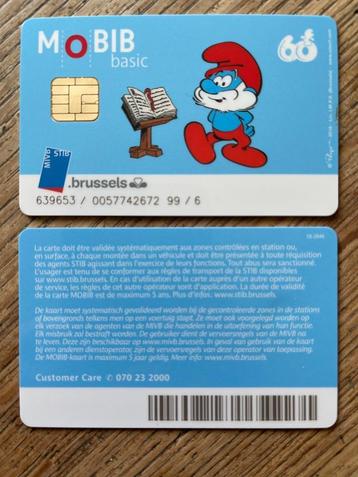 Complete set van 4 zeldzame mobiele kaarten „Smurf” uit 2018