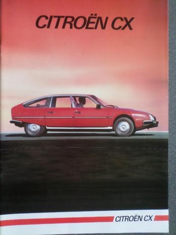 Citroën CX 1985 brochure beschikbaar voor biedingen