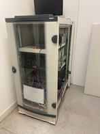 Serverkast, Computers en Software, Serverkasten, Ophalen, Zo goed als nieuw, Glas, Plaatstaal