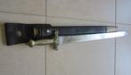 Ancienne épée avec dos en scie, Collections, Objets militaires | Général, Armée de terre, Enlèvement ou Envoi, Épée ou sabre