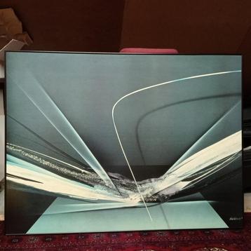 Abstract schilderij beschikbaar voor biedingen