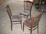 stoeltjes, Huis en Inrichting, Stoelen, Ophalen, Hout, Gebruikt, Drie