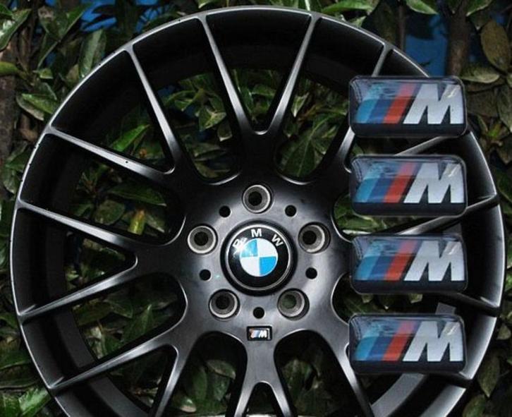Wheel badges ///M logo M embleem voor BMW velgen, Auto diversen, Tuning en Styling, Ophalen of Verzenden