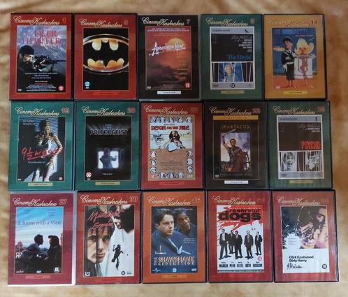DVDS - Cinema kaskrakers - 15 stuks, CD & DVD, DVD | Classiques, Comme neuf, Enlèvement ou Envoi
