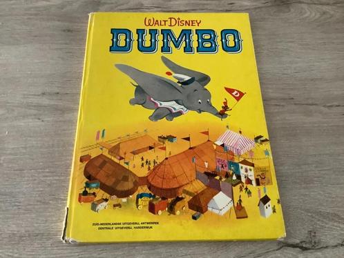 Livre de lecture vintage Walt Disney Dumbo, Collections, Disney, Utilisé, Autres types, Bambi ou Dumbo, Enlèvement ou Envoi