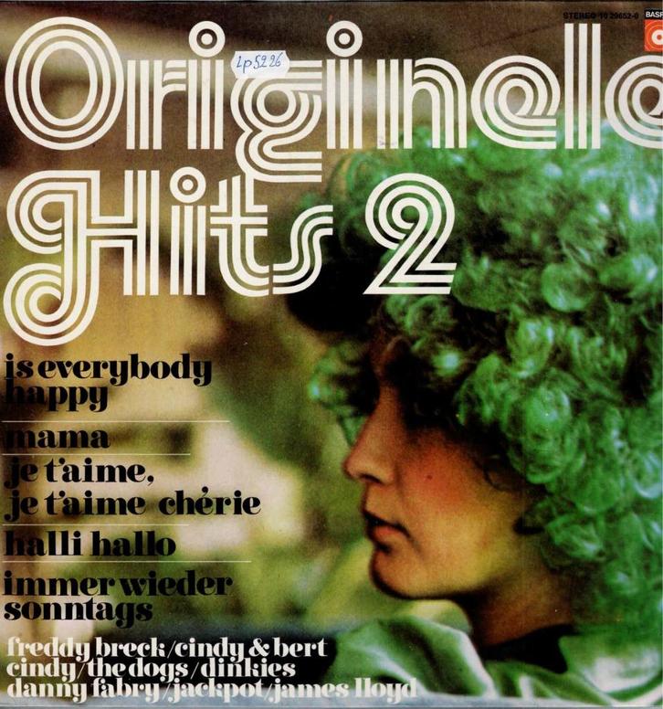 Vinyl, LP   -   Originele Hits 2, Cd's en Dvd's, Vinyl | Overige Vinyl, Overige formaten, Ophalen of Verzenden