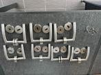 Inox deurkrukken, Ophalen, Zo goed als nieuw, Inox, Klink of Kruk