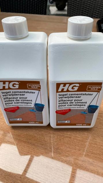 2 nieuwe bussen HG cementsluier verwijderaar, Enlèvement