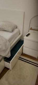 Ikea bed met 4 schuiven,lattoflex, nachtkastje, Huis en Inrichting, Slaapkamer | Complete slaapkamers, Ophalen of Verzenden, Zo goed als nieuw