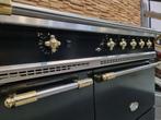 🔥Luxe Fornuis Lacanche 110 cm zwart messing 2 x Inductie, 60 cm of meer, Ophalen of Verzenden, Zo goed als nieuw, Energieklasse A of zuiniger