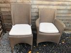 Stoelen + kussens, Tuin en Terras, Ophalen, Zo goed als nieuw