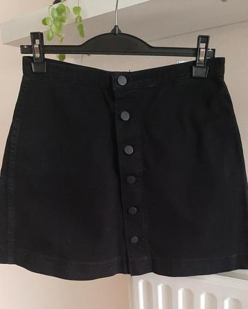 Zwart Jeans rokje, maat M beschikbaar voor biedingen