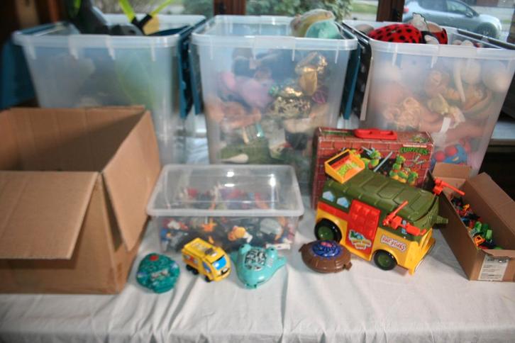 Groot lot speelgoed, enkel verkoop per lot, Collections, Jouets miniatures, Enlèvement ou Envoi