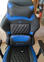 Seat PRO 500 Series Gaming Race / bureaustoel - Blauw/Zwart, Ophalen, Gaming bureaustoel, Blauw, Zo goed als nieuw