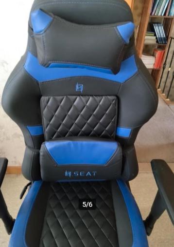 Seat PRO 500 Series Gaming Race / bureaustoel - Blauw/Zwart beschikbaar voor biedingen