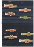 SIGARENBANDEN, Verzamelen, Rookartikelen, Aanstekers en Luciferdoosjes, Verzenden, Zo goed als nieuw, Sigarenbandjes