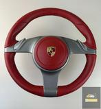 Stuur met airbag PORSCHE 997 911 rood lederen bladen, Auto-onderdelen, Gebruikt, Porsche