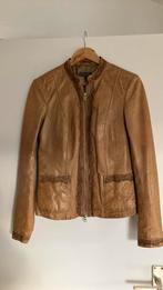 Leder vestje Casa Das Peles, Enlèvement, Comme neuf, Taille 38/40 (M), Beige