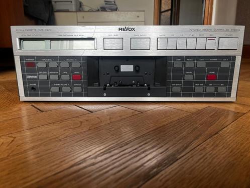 Revox B215 cassettedeck, Audio, Tv en Foto, Cassettedecks, Enkel, Overige merken, Tape counter, Ophalen