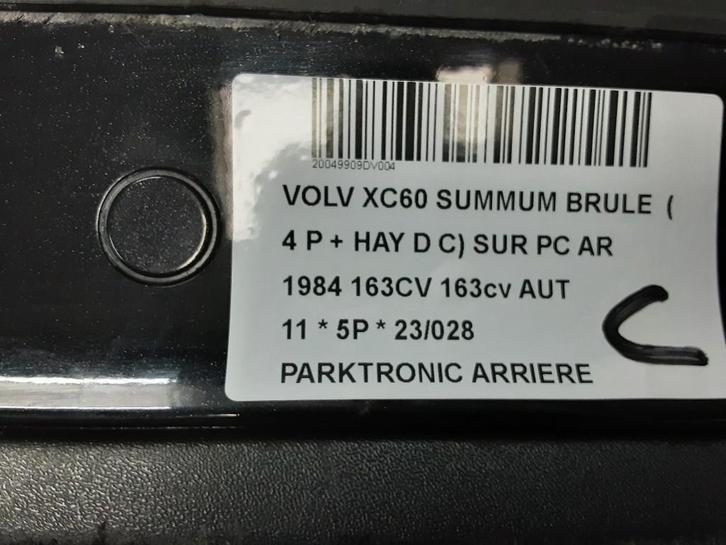 PARKEERSENSOR Volvo XC60 I (DZ) (01-2008/05-2017), Auto-onderdelen, Overige Auto-onderdelen, Volvo, Gebruikt