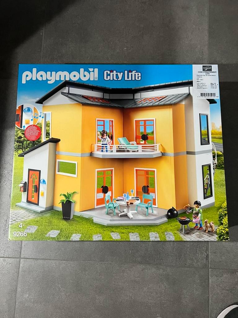 PLAYMOBIL MAISON 9266 mobilier et accessoires - voir description