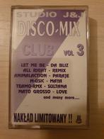 K7 audio disco mix vol 3, Ophalen of Verzenden, Zo goed als nieuw, 1 bandje, Origineel