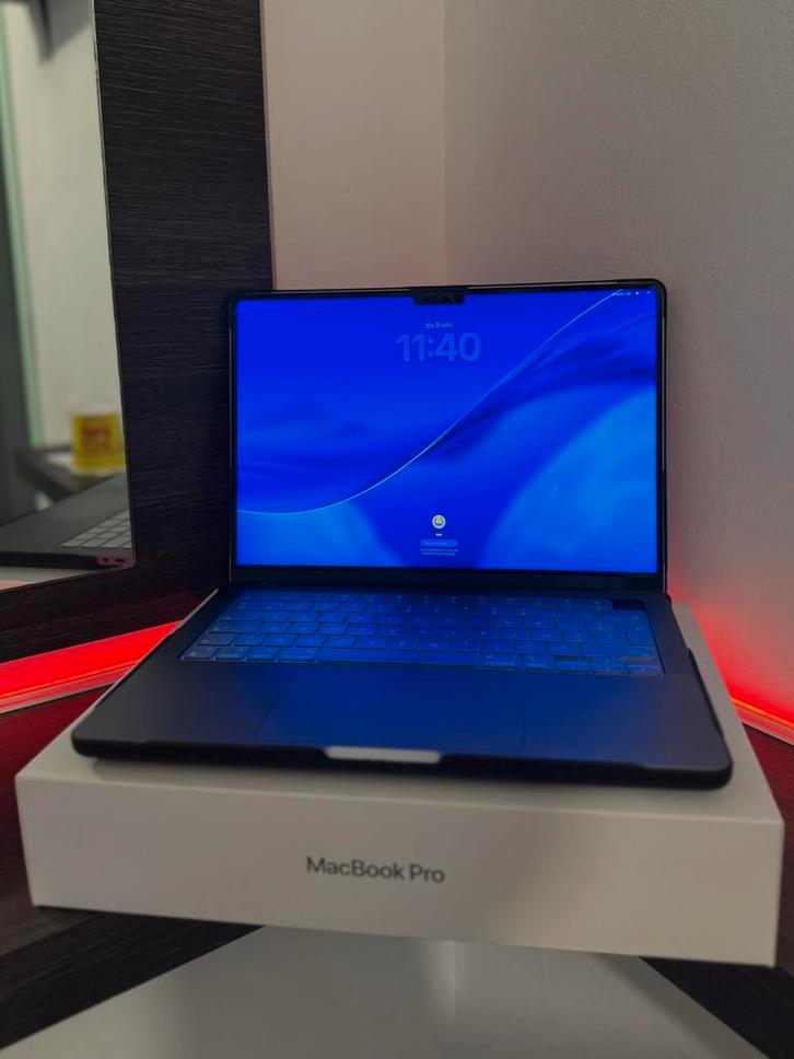 MacBook M1 PRO - 16 GB RAM & 1 TB, Computers en Software, Apple Macbooks, Zo goed als nieuw, MacBook, 16 GB, Ophalen