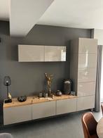 Hangend dressoir meubel met steigerhouten blad., Ophalen, Zo goed als nieuw, 200 cm of meer, Modern