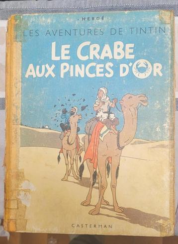 Kuifje - Tintin: le crabe aux pinces d'or beschikbaar voor biedingen