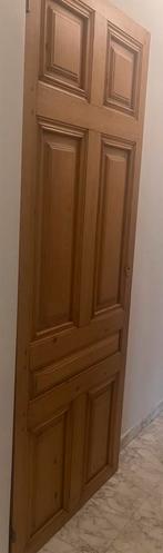 Paire de portes anciennes en bois massif, Enlèvement