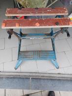 Table étaux pliable, Bricolage & Construction, Utilisé, Enlèvement ou Envoi