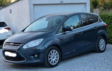 Ford c max 16tdci an2015 cuir clima gps 178mkm 5900€, Autos, Euro 5, Boîte manuelle, 5 portes, Particulier
