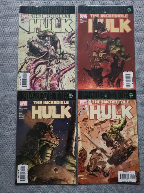 the Incredible Hulk (vol.3) #92-95 - Planet Hulk, Boeken, Strips | Comics, Nieuw, Complete serie of reeks, Ophalen of Verzenden