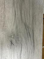 Sol stratifié effet bois gris clair - 1,49 m²/ 6 lattes, Bricolage & Construction, Planches & Dalles, 5 à 10 m², Comme neuf, 10 à 30 cm