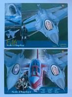 Postkaarten F16 & Alpha Jet Solo Display Teams BAF, Ophalen of Verzenden, Luchtmacht, Overige typen