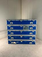 Flightcase kisten met klep, Ophalen, Zo goed als nieuw, Flightcase