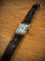 Vintage Michel Herbelin tank horloge, Overige merken, Staal, Met bandje, Polshorloge