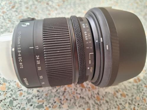 Te koop Sigma 17-70 f2.8-4 zoom voor Nikon, Audio, Tv en Foto, Foto | Lenzen en Objectieven, Zo goed als nieuw, Telelens, Zoom