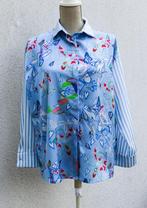 Prachtig shirt „due amanti” T2 (40-42), Blauw, Due Amanti, Maat 38/40 (M), Ophalen of Verzenden